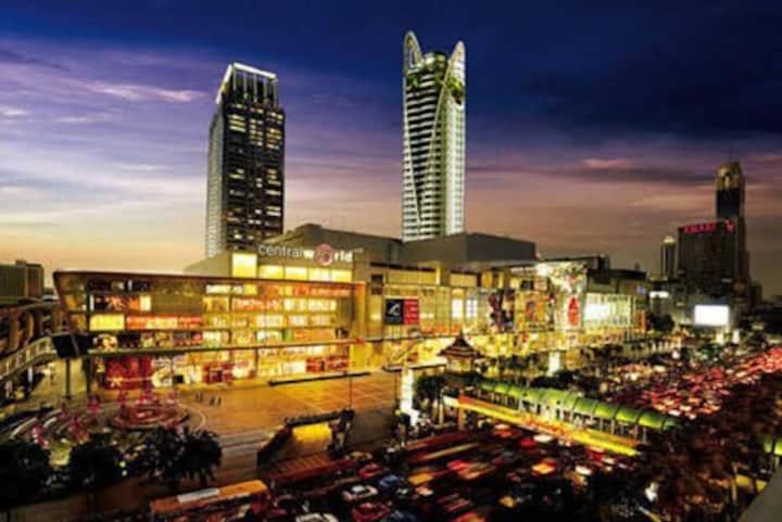 Cozy 1br Walk To Bts And Airport Rail Link Close To Malls T Appartamento Bangkok